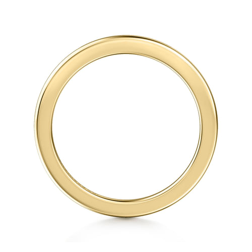 14K Yellow Gold Matching Wedding Band