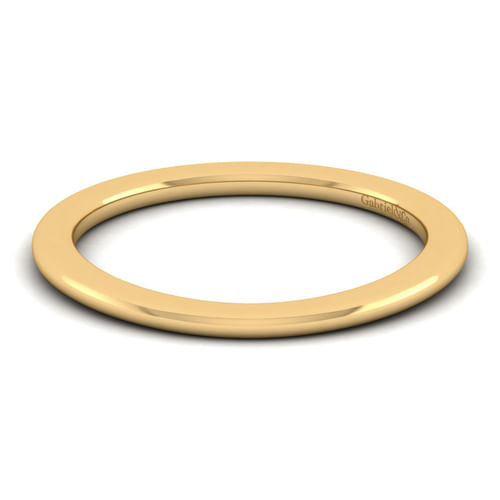 14K Yellow Gold Matching Wedding Band