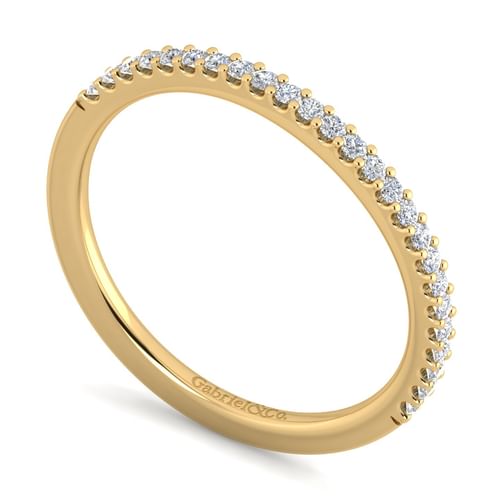 14K Yellow Gold Matching Wedding Band