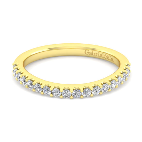 Gabriel - 14K Yellow Gold Matching Wedding Band