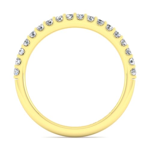 14K Yellow Gold Matching Wedding Band