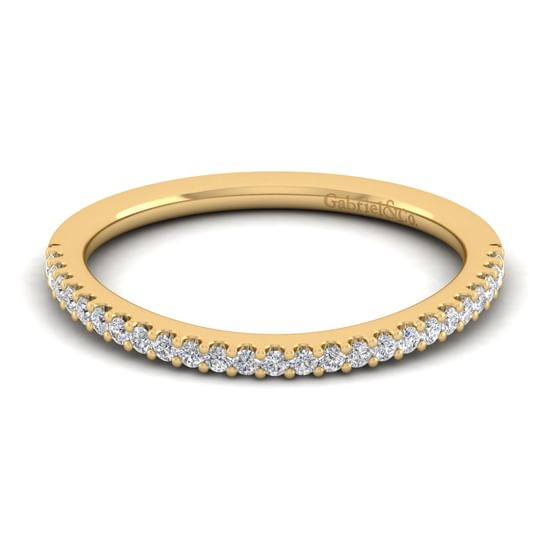 Gabriel - 14K Yellow Gold Matching Wedding Band