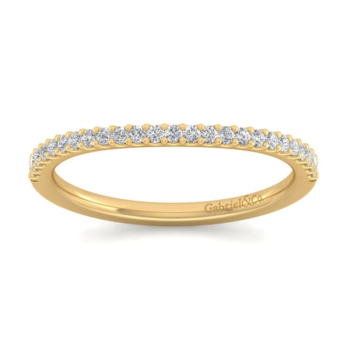 14K Yellow Gold Matching Wedding Band