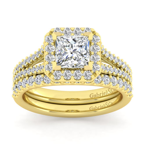14K Yellow Gold Matching Wedding Band