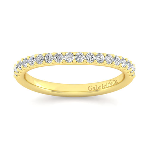14K Yellow Gold Matching Wedding Band