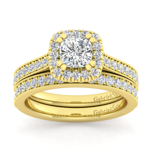 14K Yellow Gold Matching Wedding Band