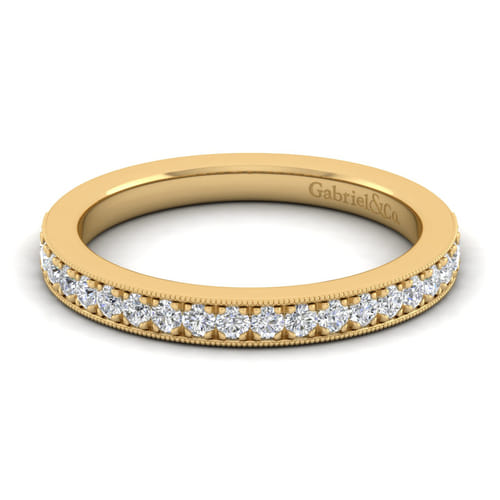 14K Yellow Gold Matching Wedding Band
