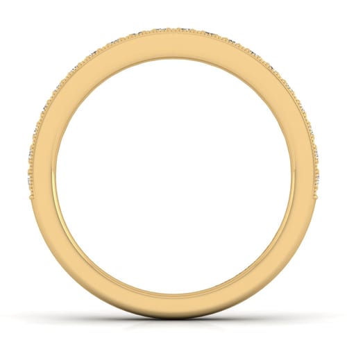 14K Yellow Gold Matching Wedding Band