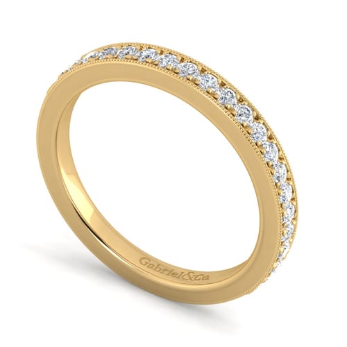 14K Yellow Gold Matching Wedding Band