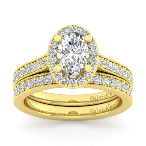 14K Yellow Gold Matching Wedding Band
