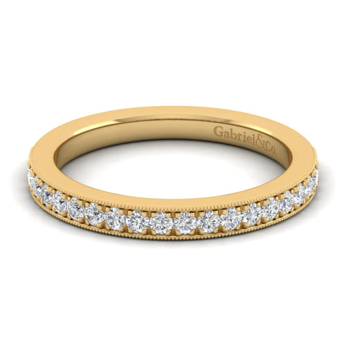 14K Yellow Gold Matching Wedding Band