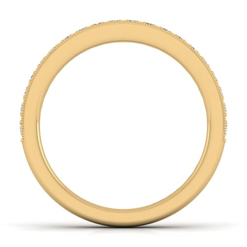 14K Yellow Gold Matching Wedding Band