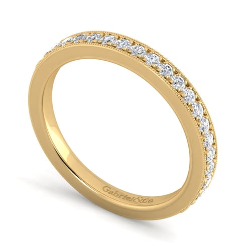 14K Yellow Gold Matching Wedding Band