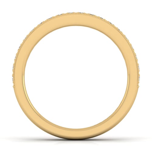 14K Yellow Gold Matching Wedding Band