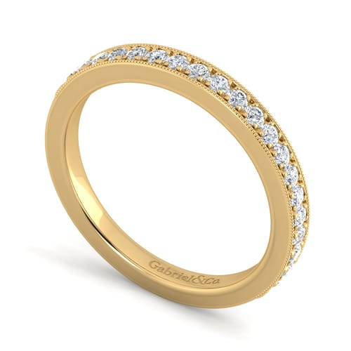 14K Yellow Gold Matching Wedding Band