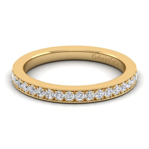 14K Yellow Gold Matching Wedding Band