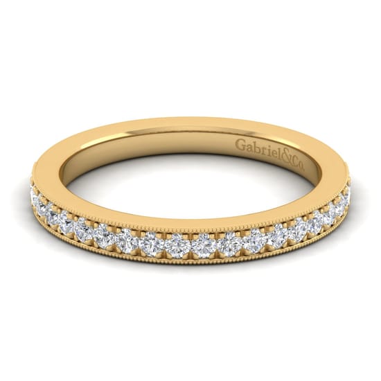 Gabriel - 14K Yellow Gold Matching Wedding Band