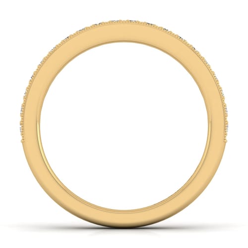 14K Yellow Gold Matching Wedding Band