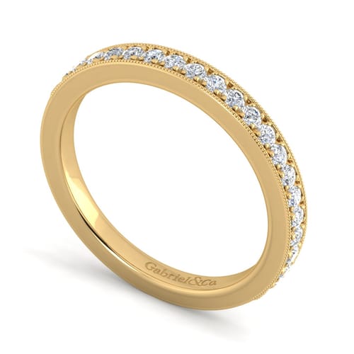 14K Yellow Gold Matching Wedding Band
