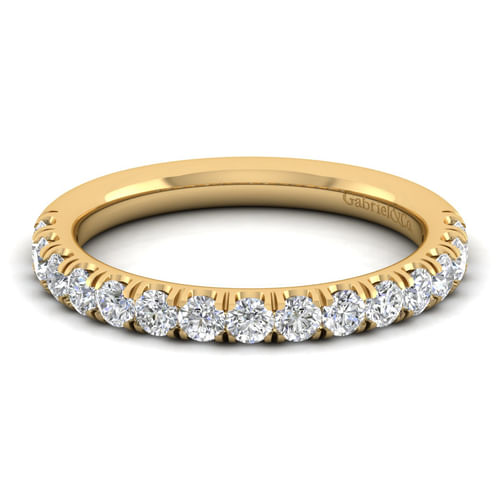 14K Yellow Gold Matching Wedding Band