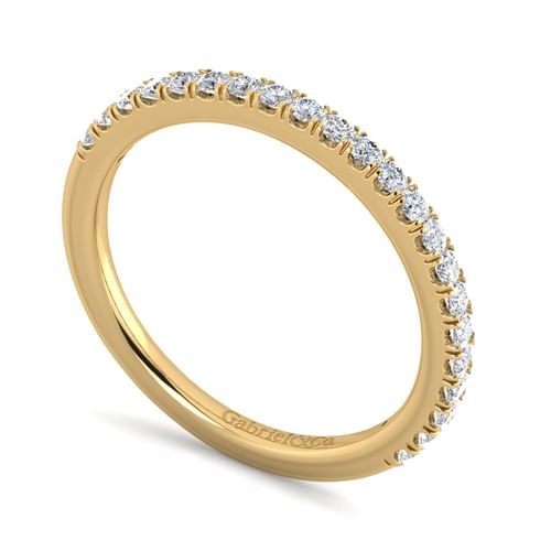 14K Yellow Gold Matching Wedding Band