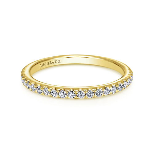 14K Yellow Gold Matching Wedding Band