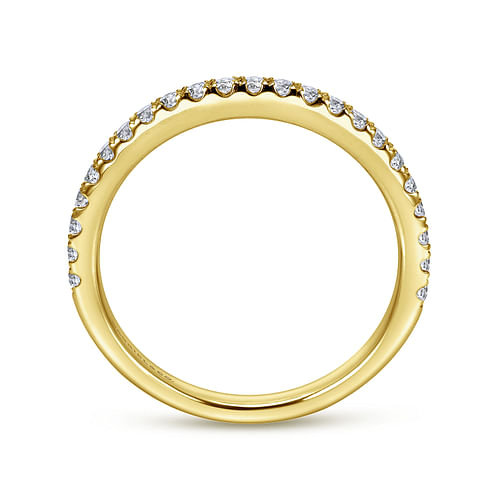 14K Yellow Gold Matching Wedding Band