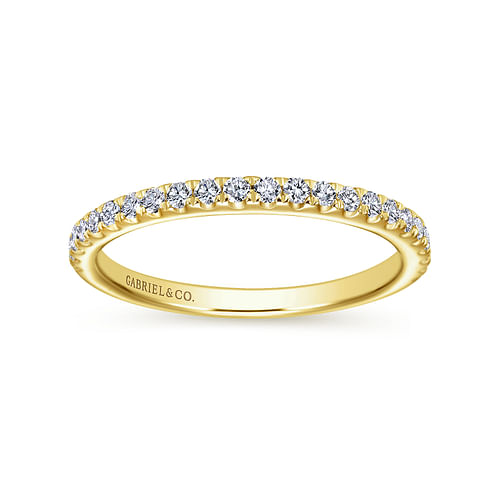 14K Yellow Gold Matching Wedding Band