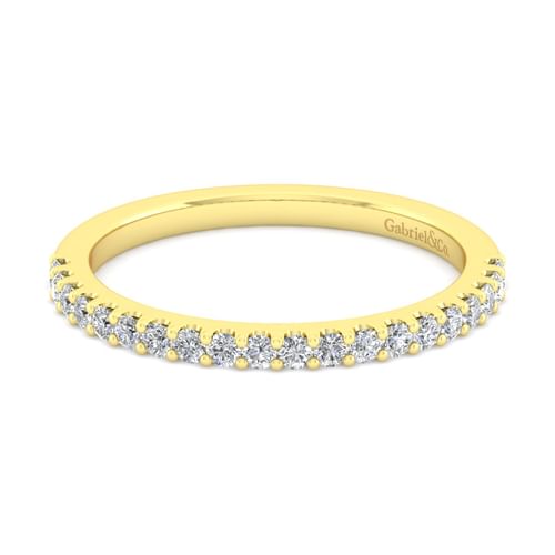14K Yellow Gold Matching Wedding Band