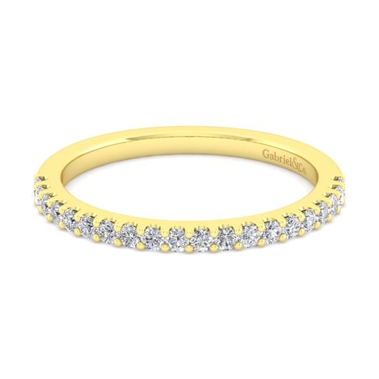 Gabriel - 14K Yellow Gold Matching Wedding Band