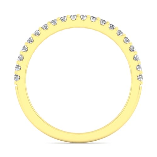 14K Yellow Gold Matching Wedding Band