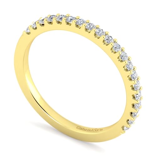 14K Yellow Gold Matching Wedding Band