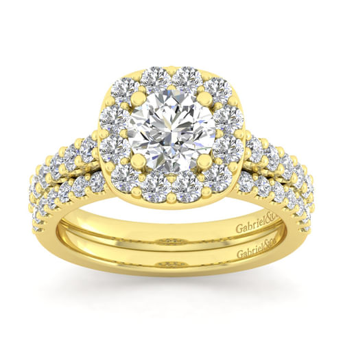 14K Yellow Gold Matching Wedding Band