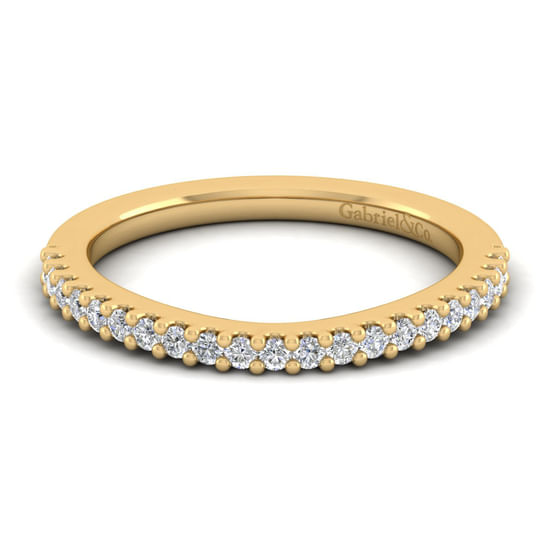 Gabriel - 14K Yellow Gold Matching Wedding Band