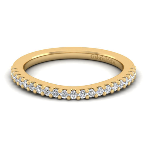14K Yellow Gold Matching Wedding Band