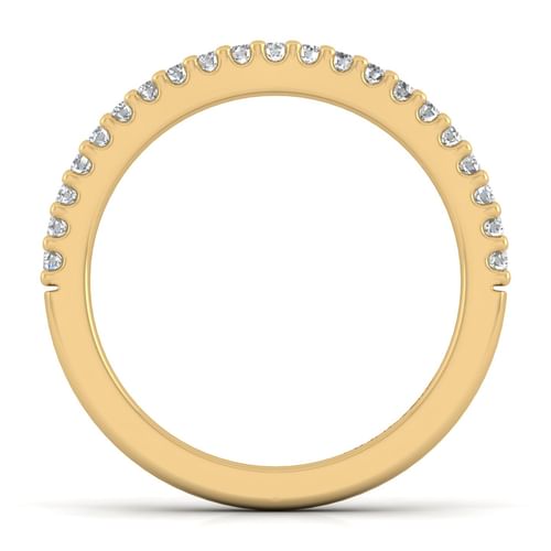 14K Yellow Gold Matching Wedding Band
