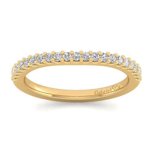 14K Yellow Gold Matching Wedding Band