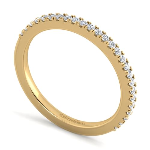 14K Yellow Gold Matching Wedding Band