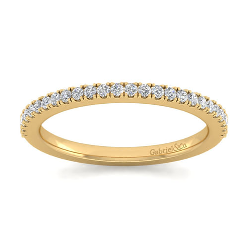 14K Yellow Gold Matching Wedding Band
