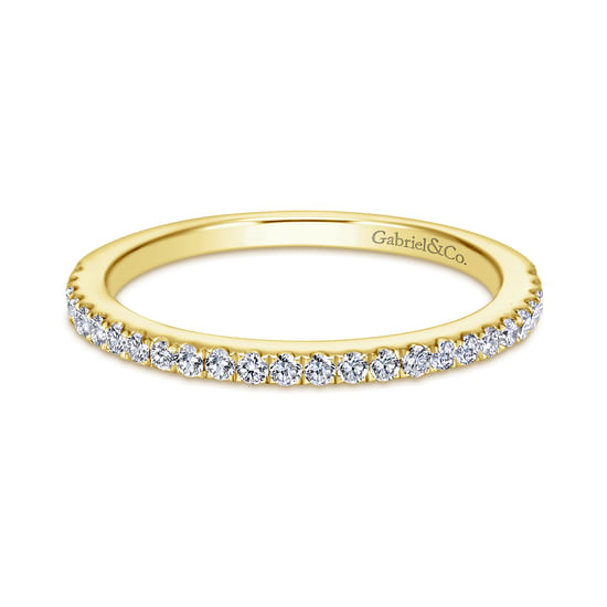 Gabriel - 14K Yellow Gold Matching Wedding Band