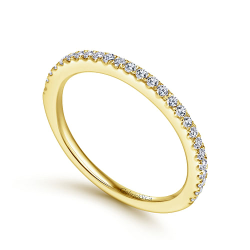 14K Yellow Gold Matching Wedding Band