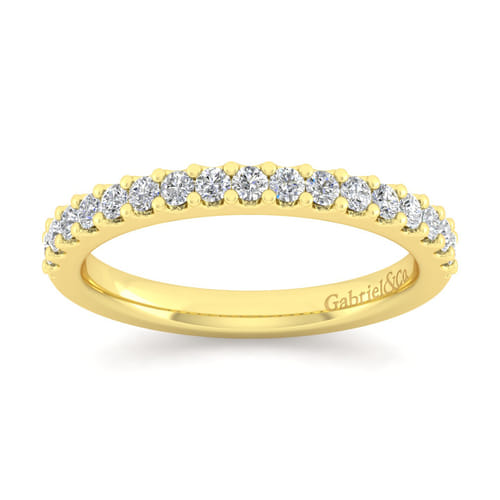14K Yellow Gold Matching Wedding Band