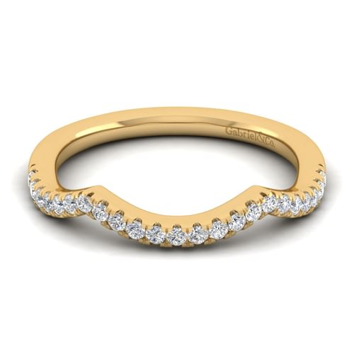 14K Yellow Gold Matching Wedding Band