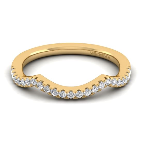 Gabriel - 14K Yellow Gold Matching Wedding Band
