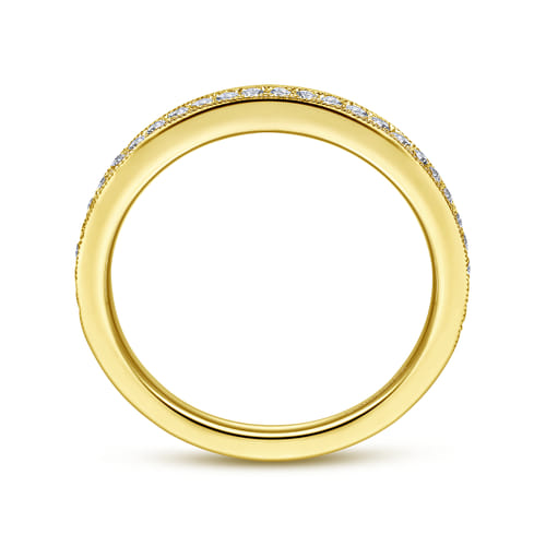 14K Yellow Gold Matching Wedding Band