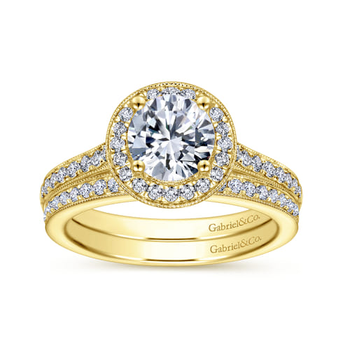 14K Yellow Gold Matching Wedding Band