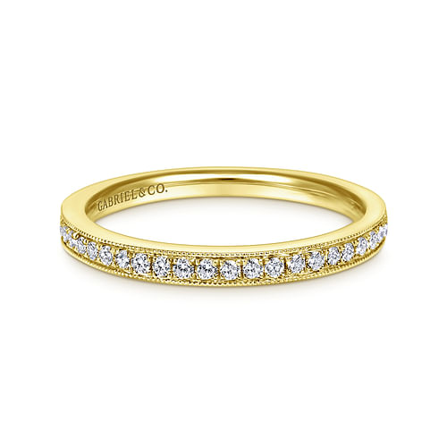 14K Yellow Gold Matching Wedding Band