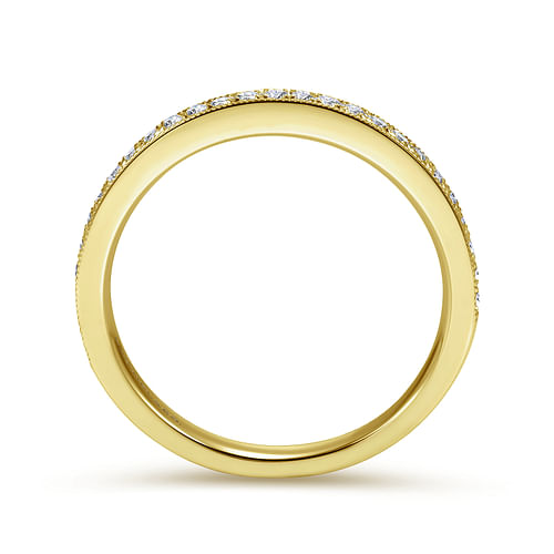 14K Yellow Gold Matching Wedding Band