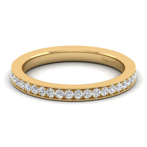14K Yellow Gold Matching Wedding Band