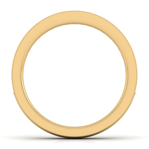 14K Yellow Gold Matching Wedding Band